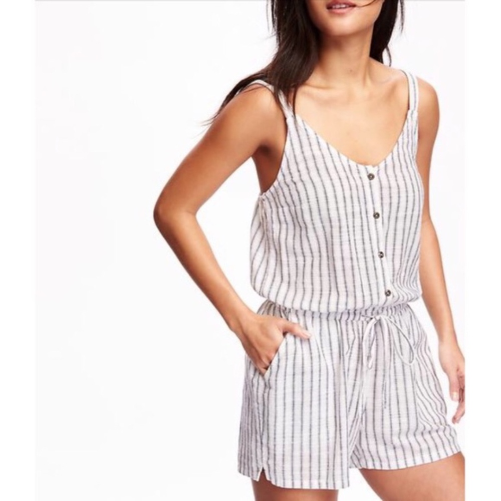 Old Navy Striped Romper